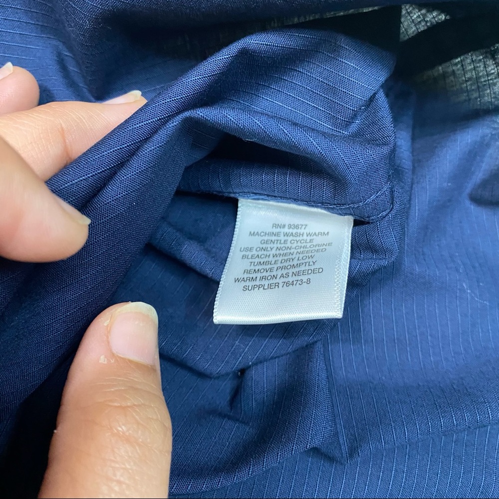 Claiborne Slim Fit Polo Shirt Blue - Picture 5 of 6